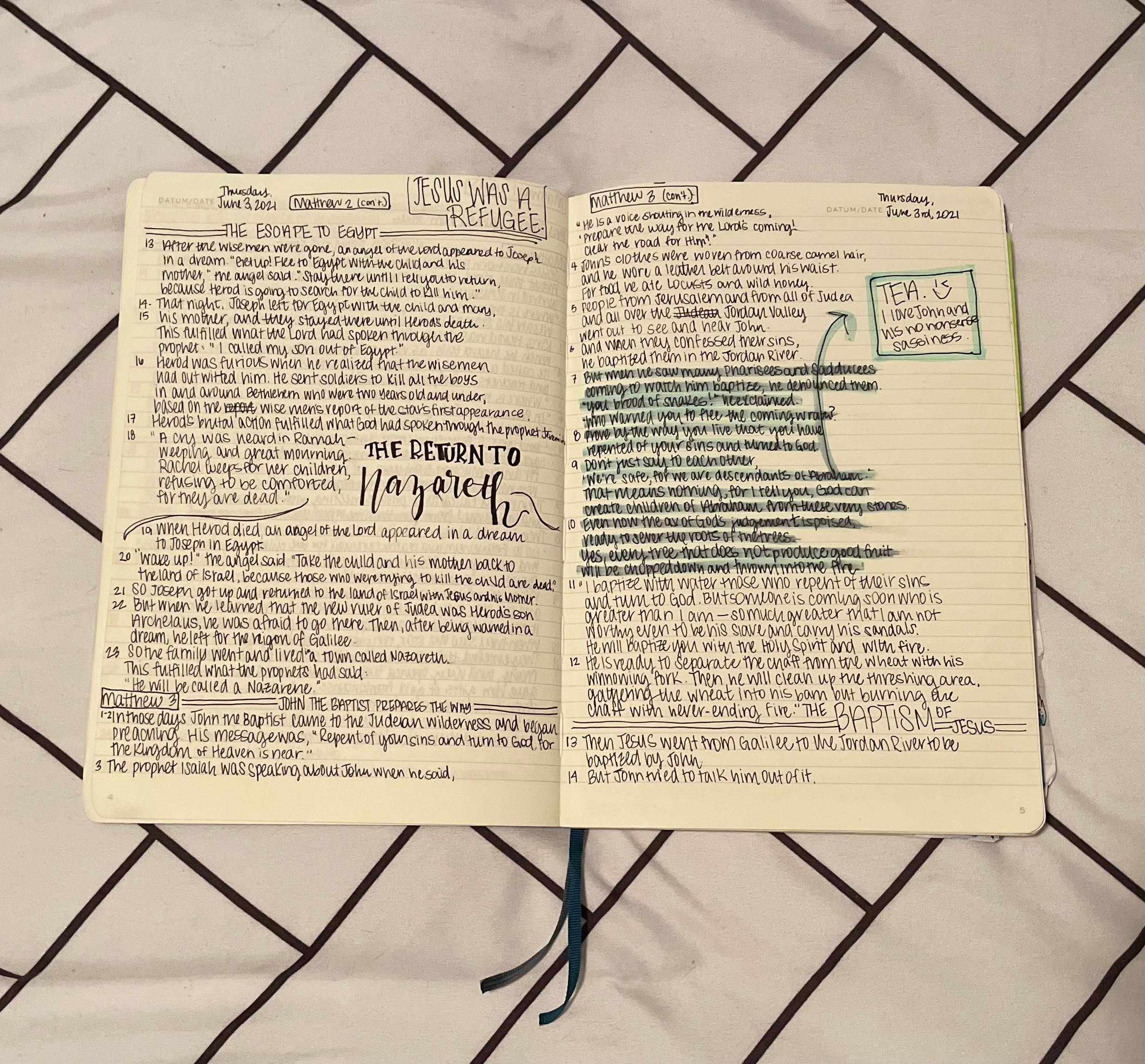 Ready to Try Scripture Writing? – Great and Noble Tasks